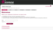 Tablet Screenshot of iconea-pro.com